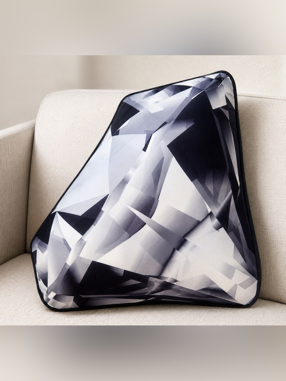 Large Diamond Throw Pillow
